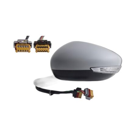 Specchietto Retrovisore Sinistro Peugeot 508 2014+ – Elettrico, Riscaldato, Ripiegabile, con Freccia, 8+2 Pin, Verniciabile