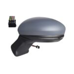 Retrovisore Sinistro Renault Captur 2020+ - Elettrico Termico Con Fanalino A Led Con Primer 7Pin Asferica