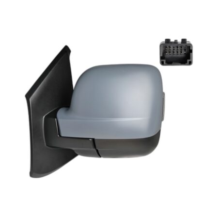 Specchietto Retrovisore Sinistro Renault Trafic 2021+ / Nissan Primastar 2021+ – Elettrico, Riscaldato, Ripiegabile, con Freccia, Asferico, 11 Pin, Verniciabile