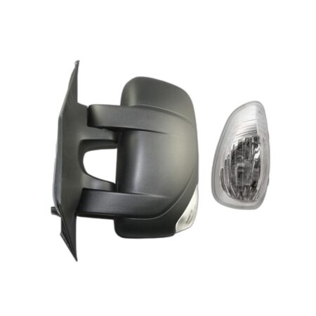 Specchietto Retrovisore Sinistro Opel Movano 2010 / Nissan NV400 2010 – Manuale, con Freccia, 2 Pin, Nero