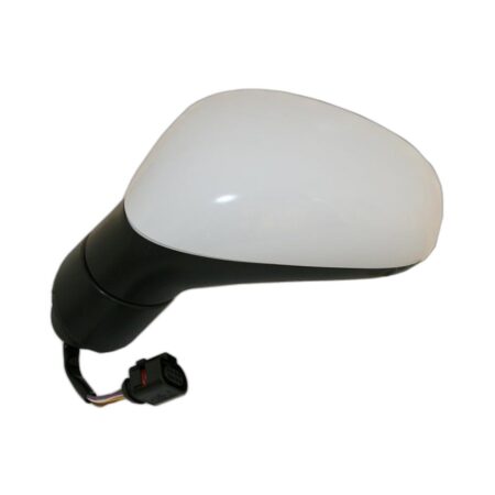 Specchietto Retrovisore Sinistro Seat Leon 2005+ – Elettrico, Riscaldato, Asferico, Verniciabile