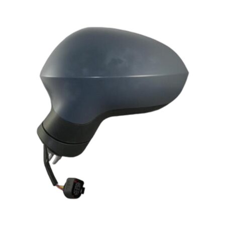 Specchietto Retrovisore Sinistro Seat Leon 2009+ – Elettrico, Riscaldato, 5 Pin, Verniciabile