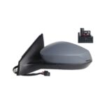 Retrovisore Sinistro Skoda Fabia 2021+ - Elettrico Termico Con Fanalino A Led Con Primer 6Pin