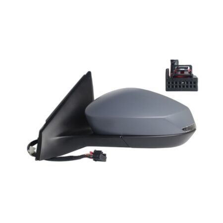 Retrovisore Sinistro Skoda Fabia 2021+ - Elettrico Termico Con Fanalino A Led Con Primer 6Pin