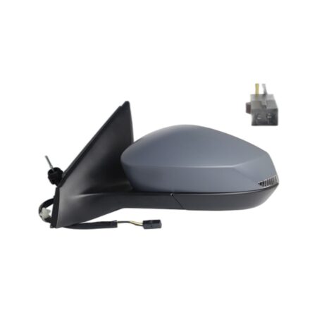 Retrovisore Sinistro Skoda Fabia 2021+ - Meccanico Con Fanalino A Led Con Primer