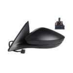 Retrovisore Sinistro Skoda Kamiq 2019+ - - Scala 2019 Elettrico Termico Con Fanalino A Led Nero 6Pin