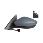 Retrovisore Sinistro Skoda Kamiq 2019+ - - Scala 2019 Elettrico Termico Ribaltabile Con Fanalino A Led Con Primer 10Pin