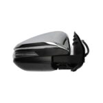 Retrovisore Sinistro Toyota Hi-Lux 2016+ - Elettrico Ribaltabile Con Fanalino Cromato 7Pin
