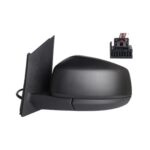 Retrovisore Sinistro Volkswagen Caddy 2020+ - - Ford Transit Connect - Tourneo 2022 Elettrico Termico Nero 5 Pin