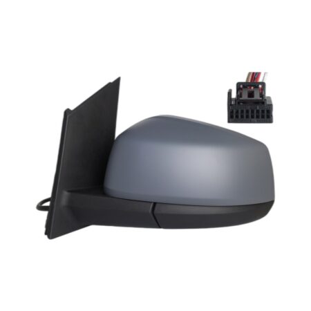 Specchietto Retrovisore Sinistro Volkswagen Caddy 2020+ / Ford Transit Connect – Elettrico, Riscaldato, 5 Pin, Verniciabile