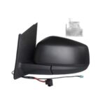 Retrovisore Sinistro Volkswagen Caddy 2020+ - - Transit Connect 22' Elettrico Termico Con Antenna Radio Am/Fm Nero 5+1Pin
