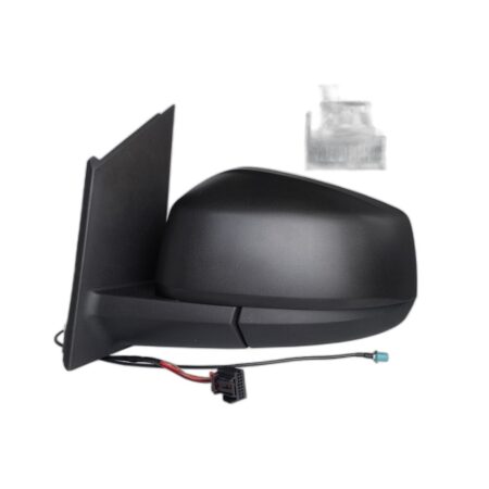Specchietto Retrovisore Sinistro Volkswagen Caddy 2020+ / Volkswagen Transit Connect 2022+ – Elettrico, Riscaldato, 5+1 Pin, Nero