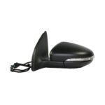 Retrovisore Sinistro Volkswagen Golf Vi 2008+ - Elettrico Termico Con Fanalino Con Primer Asferica 6 Pin