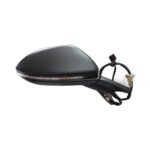 Retrovisore Sinistro Volkswagen Golf Vii 2012-2016 - Elettrico Termico Ribaltabile Con Fanalino Con Primer 8Pin