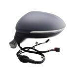 Retrovisore Sinistro Volkswagen Passat 2014+ - Elettrico Termico Con Fanalino 6+2 Pin Con Primer Asferica
