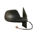 Retrovisore Sinistro Volkswagen T5 2009-2011 - Elettrico Termico 5 Pin Nero Asferica