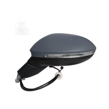 Retrovisore Sinistro Vw Golf Viii 2020+ - Elettrico Termico Memoria Con Fanalino E Luce Cortesia Primer 11+3Pin Lane Assist Asferica