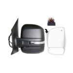 Retrovisore Sinistro Vw Lt 17' - Crafter 17' - Man Tge 16' El. Ter. Rib. Nero 8+2+1Pin Antenna Am/Fm Bli