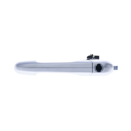 Maniglia esterna sinistra sportello anteriore con foro blocchetto chiave Alfa Romeo 147 2000-2004, originale 156073261