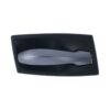 Maniglia interna destra sportello anteriore Bmw Serie 5 E60 Leva Scuro 2003+, originale 51217076248