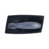Maniglia interna sinistra sportello anteriore Bmw Serie 5 E60 Leva Scuro 2003+, originale 51217076247