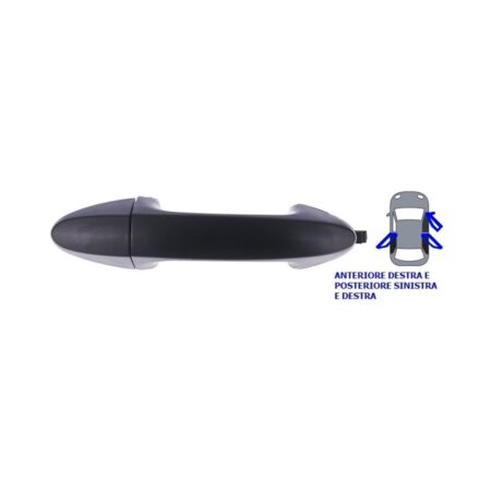 Maniglia interna sportello anteriore Ford Fiesta 2008+