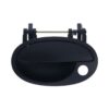 Maniglia esterna sinistra sportello anteriore con foro blocchetto chiave Opel Corsa C 2000+, originale 5138136
