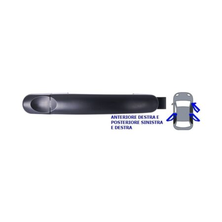 Maniglia esterna sportello anteriore Volkswagen Beetle 1998+