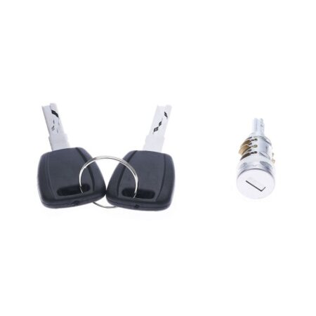 Blocchetto serratura con 2 chiavi Lancia Y 2011+, originale 50511842