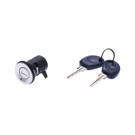 Blocchetto serratura destro con 2 chiavi Fiat Punto -2003versione 1999-2001