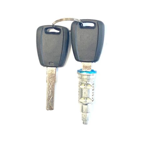 Blocchetto serratura con 2 chiavi Fiat Bravo -idea 2003 2007+