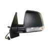 Specchietto Retrovisore Sinistro Fiat Doblo’ 2010+ / Opel Combo 2012+ – Manuale, con Freccia, Nero